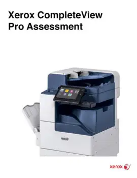 CompleteView Pro, Assessment, Xerox, (Dealership Name)