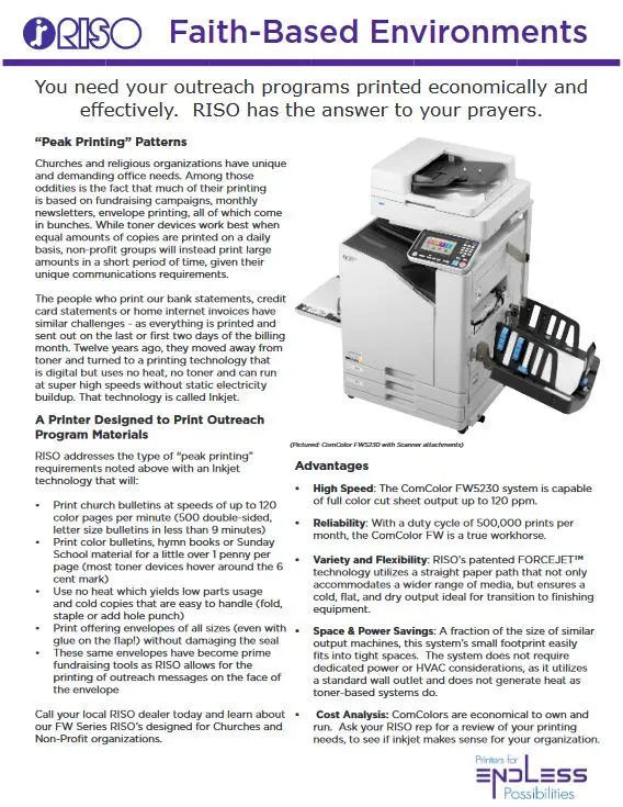 non-profit, religious, Riso, (Dealership Name)