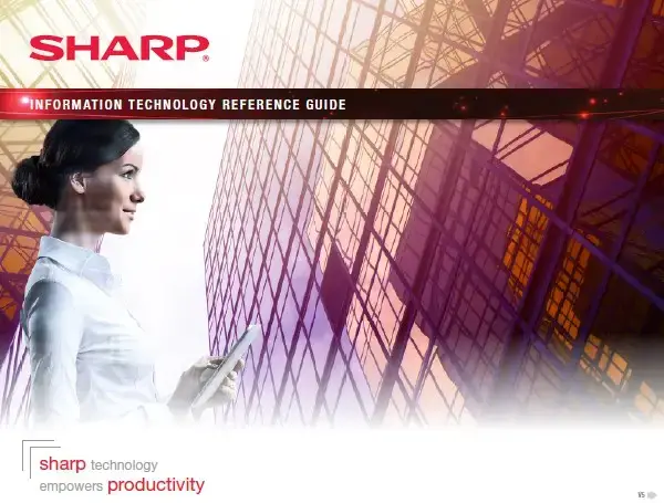 Sharp, It Reference Guide, Education, (Dealership Name)