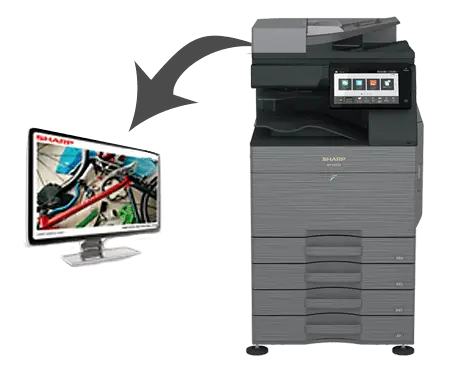 Scan 2 Desktop, Software, Sharp, (Dealership Name)