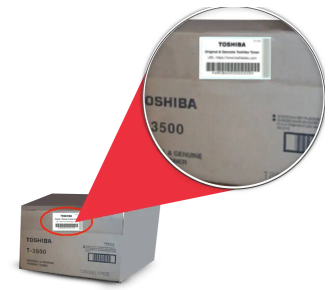 genuine supplies, Toshiba, authorized dealer, (Dealership Name)